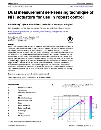 cover image of the research paper Dual Measurement Self-Sensing Technique